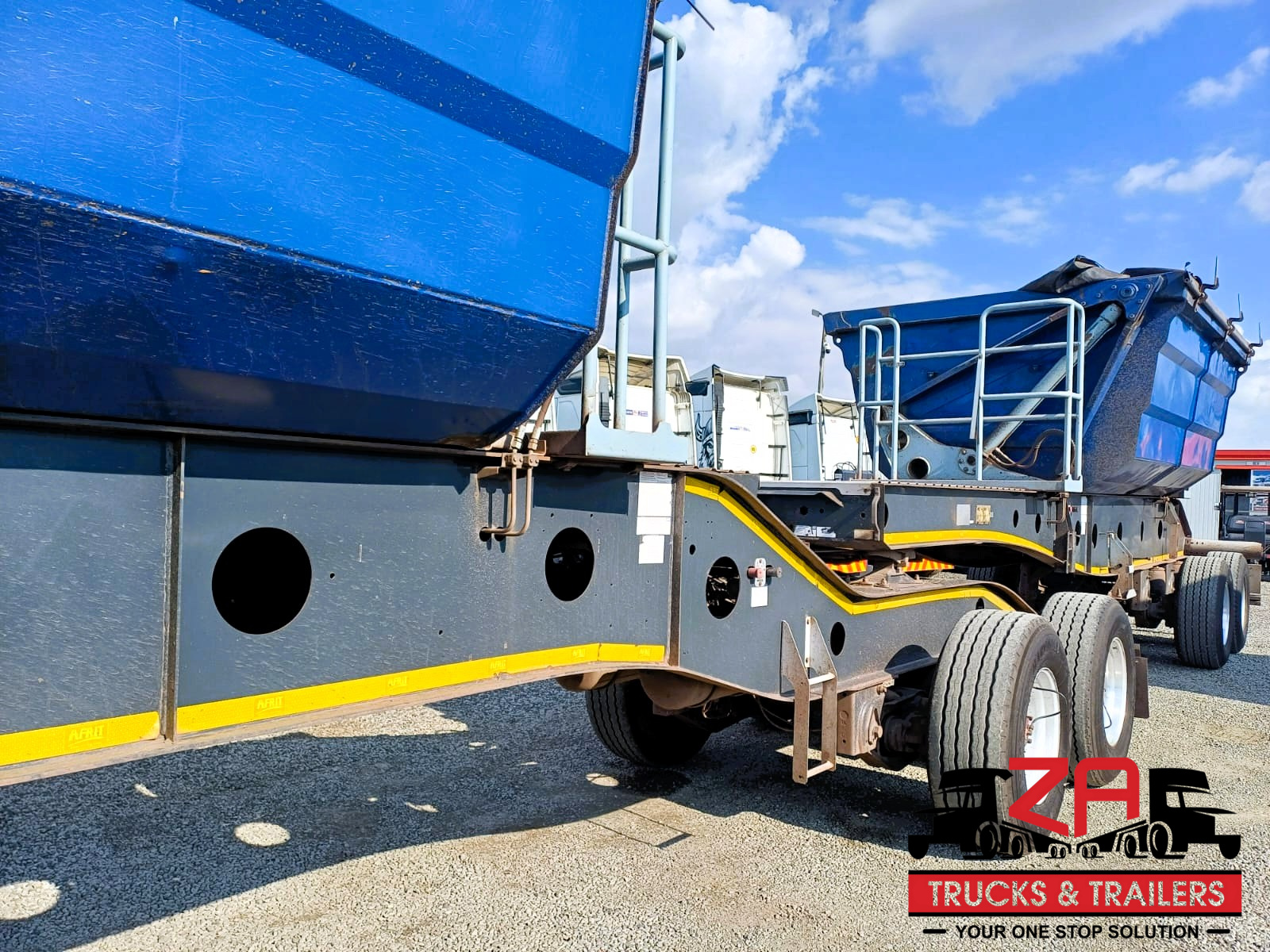 2021 AFRIT 18 CUBE SIDE TIPPER TRAILER #53294